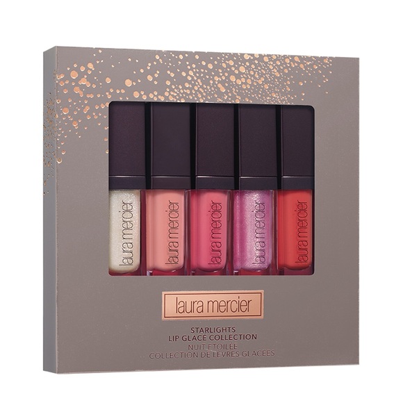 Laura Mercier 5-Piece Starlights Lip Glacé Collection BNIB HTF LE - Picture 2 of 4